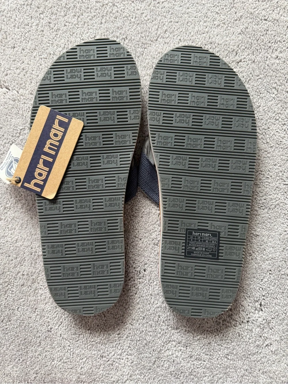 Hari Mari Scouts Navy Size 9